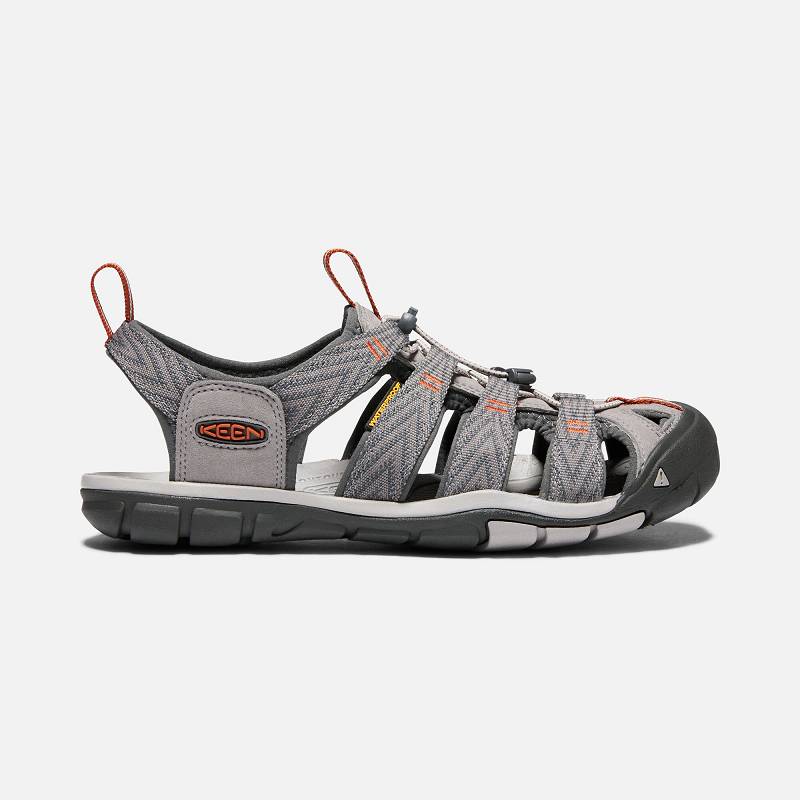 Keen Clearwater CNX Trekkingsandalen Herren DE-08465 Grey Flannel/Potters Clay - Keen Herrenschuhe G